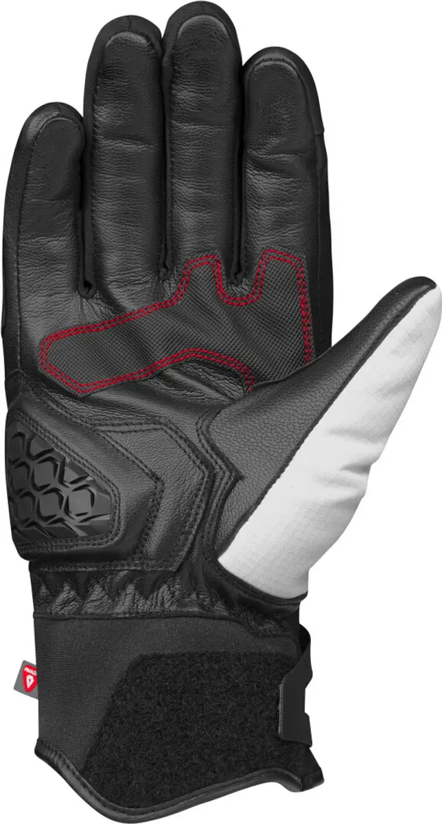 IXON Pro Knarr Handschoenen - L - Zwart/Grijs/Rood
