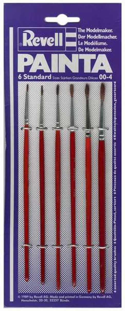 Revell Hobbypenseel 29621 - 6 Stuks