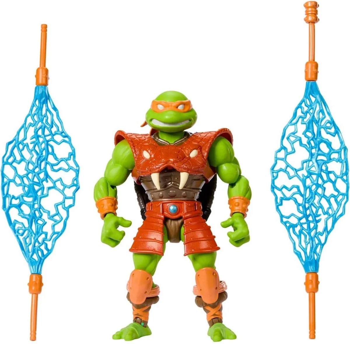 Mattel MOTU x TMNT Michelangelo Action Figuur 14cm