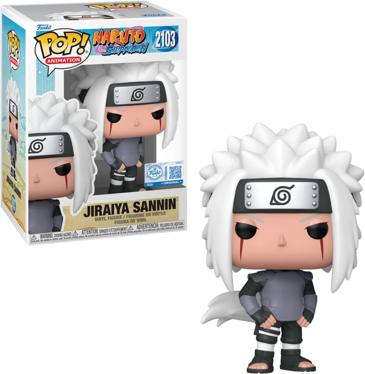 Funko Pop! Naruto Jiraiya Sannin #2103 Special Edition