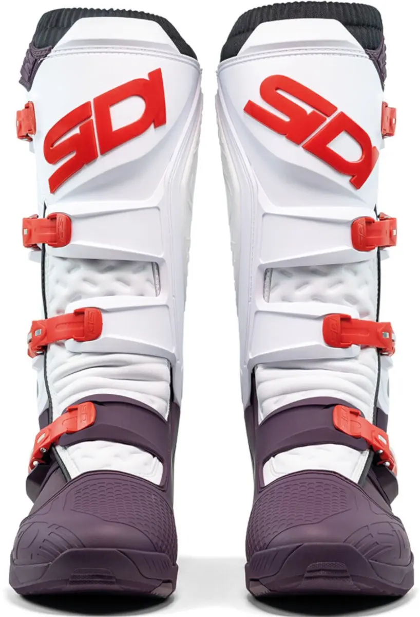 Sidi X-Power SC Crosslaarzen - 49 - Paars/Rood/Wit