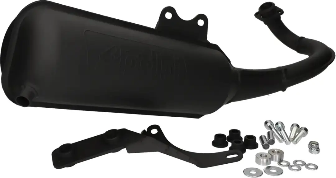 Polini Original 2 uitlaat voor Piaggio 50cc 2 Takt