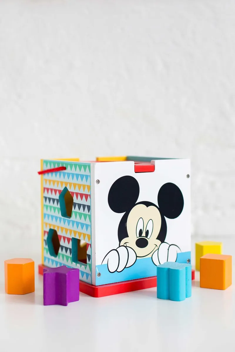 Disney Mickey Mouse Houten Vormenstoof TY006 - Multicolor
