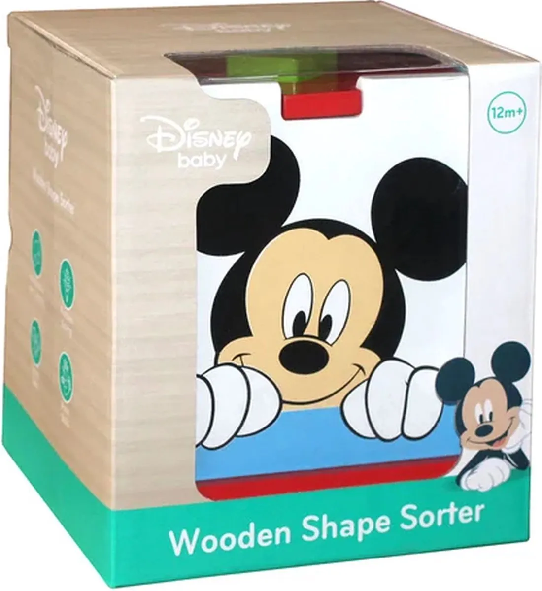 Disney Mickey Mouse Houten Vormenstoof TY006 - Multicolor