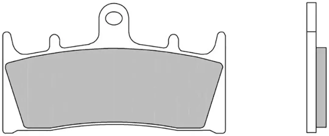 Brembo 07SU19SA Gesinterde Remblokken