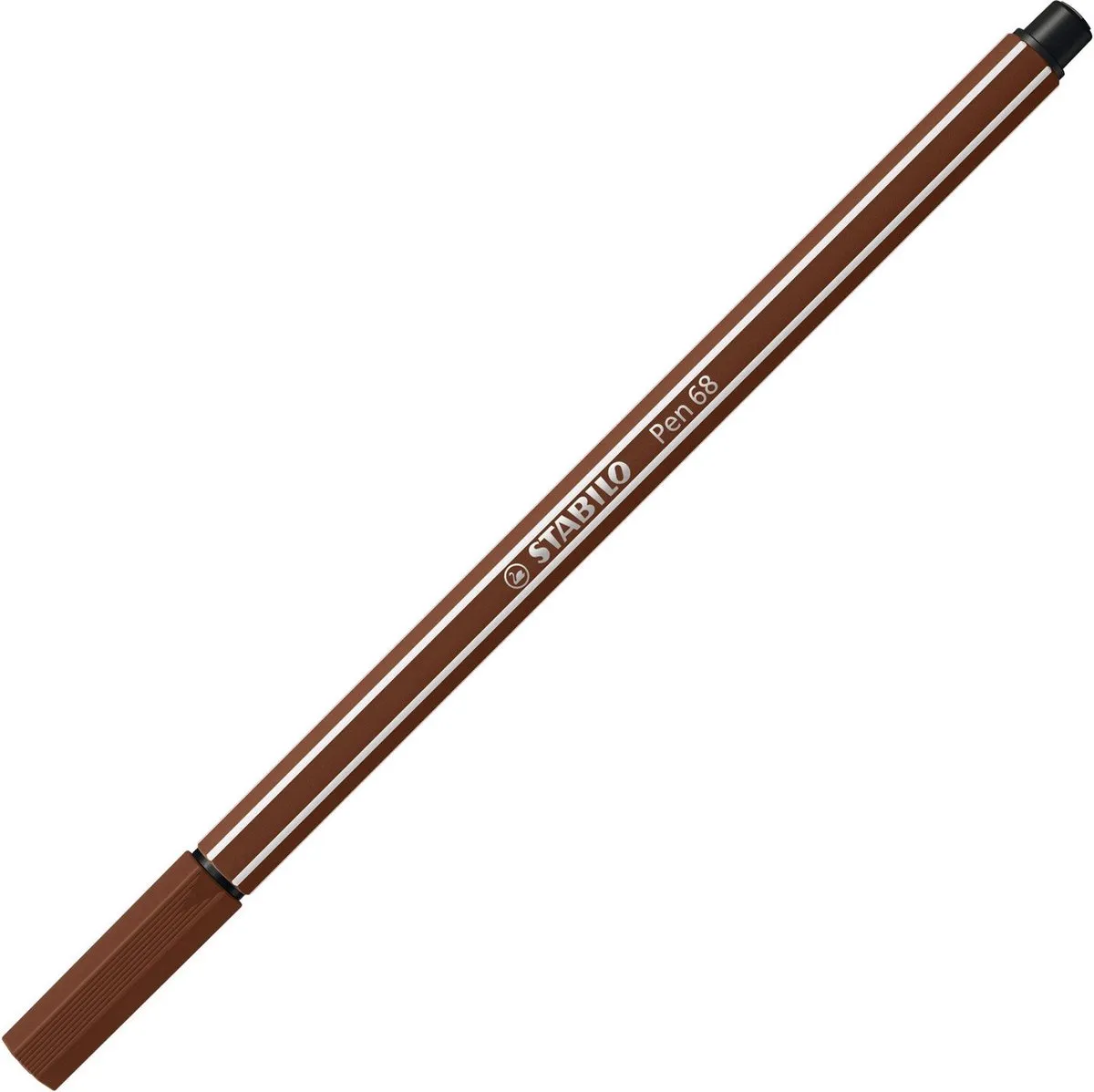 STABILO Pen 68 Premium Viltstift - Bruin