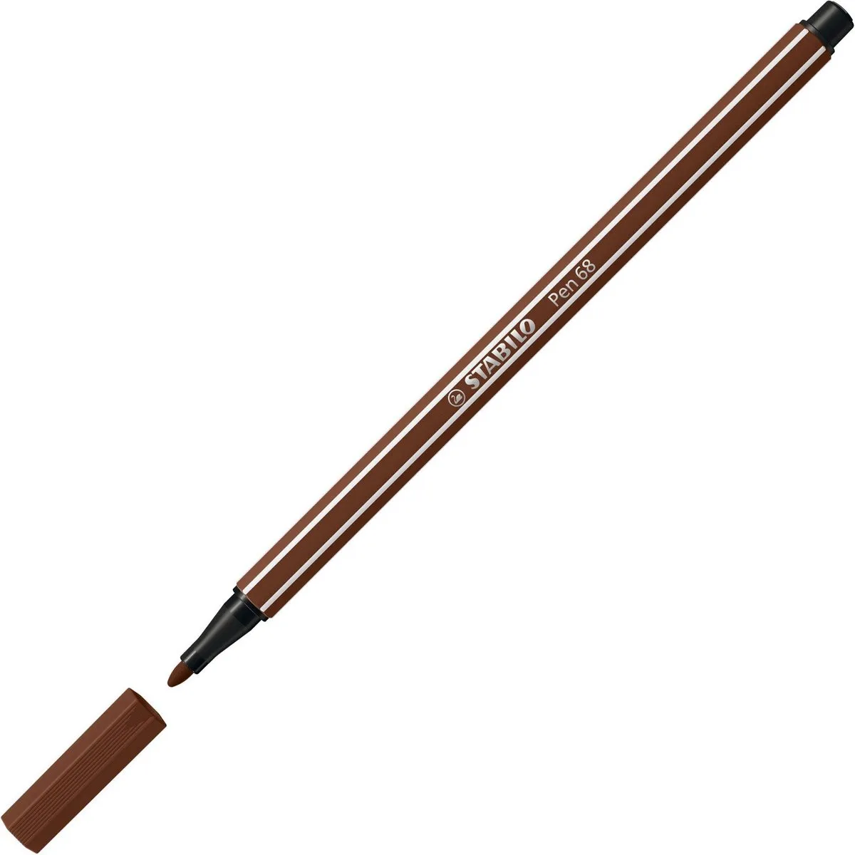 STABILO Pen 68 Premium Viltstift - Bruin
