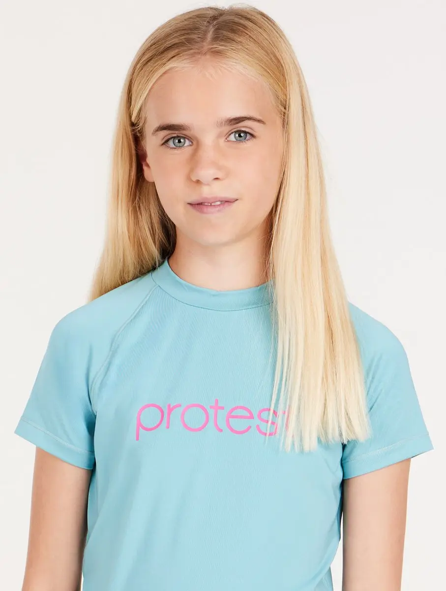Protest Prtsenna Jr UV Shirt Meisjes Vision Blue - 116