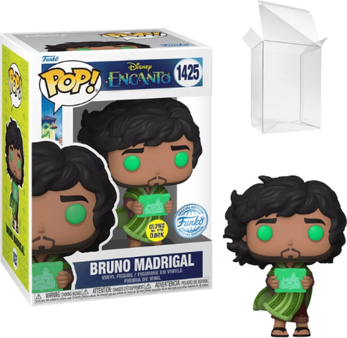 Funko Pop! Disney Encanto Bruno Madrigal Glow in the Dark Exclusief 74457