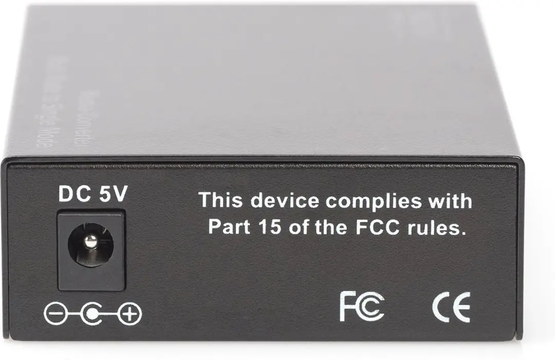 Digitus DN-82024 Media Converter SC/SC - Zwart