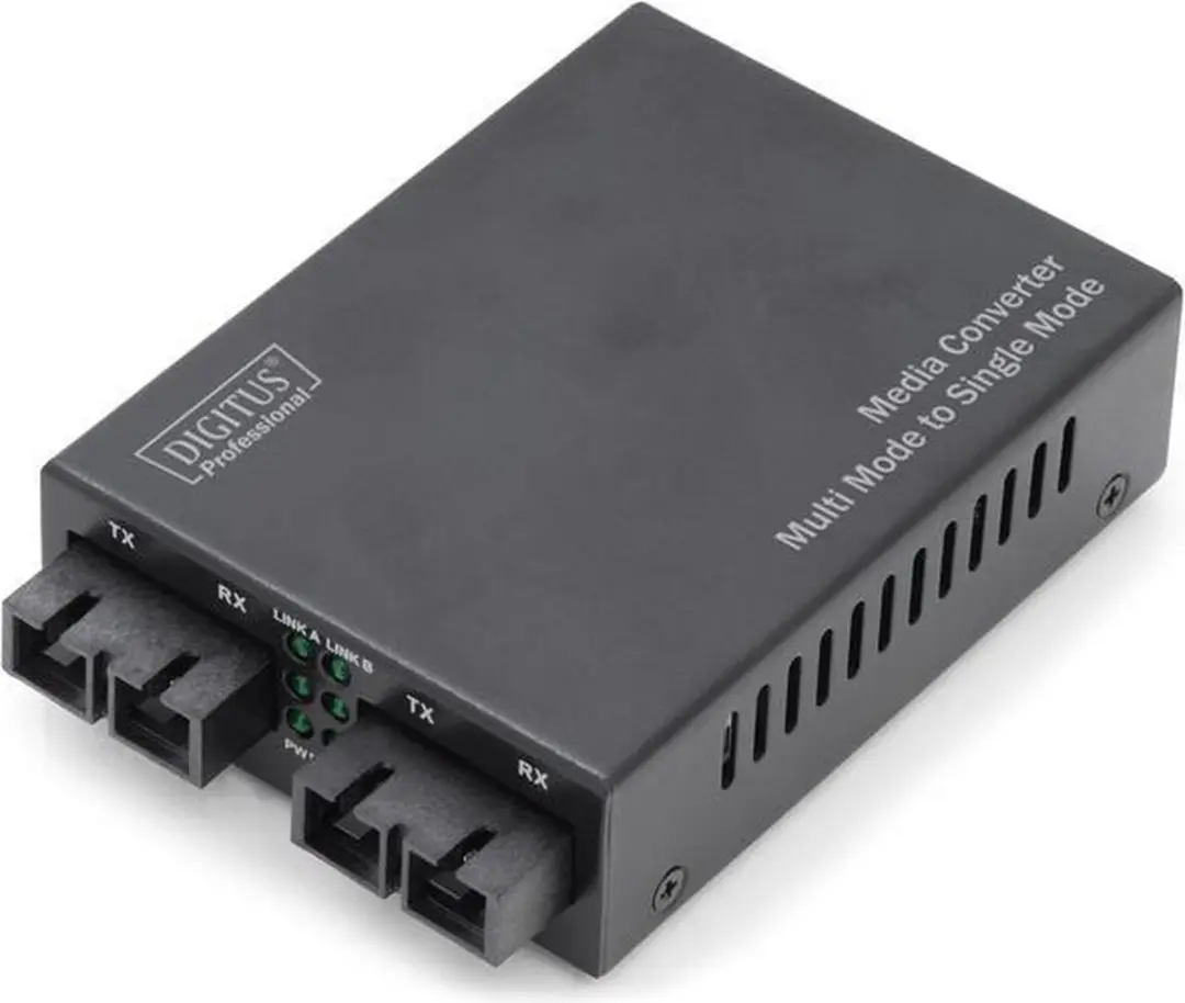 Digitus DN-82024 Media Converter SC/SC - Zwart - afbeelding 6 van 6