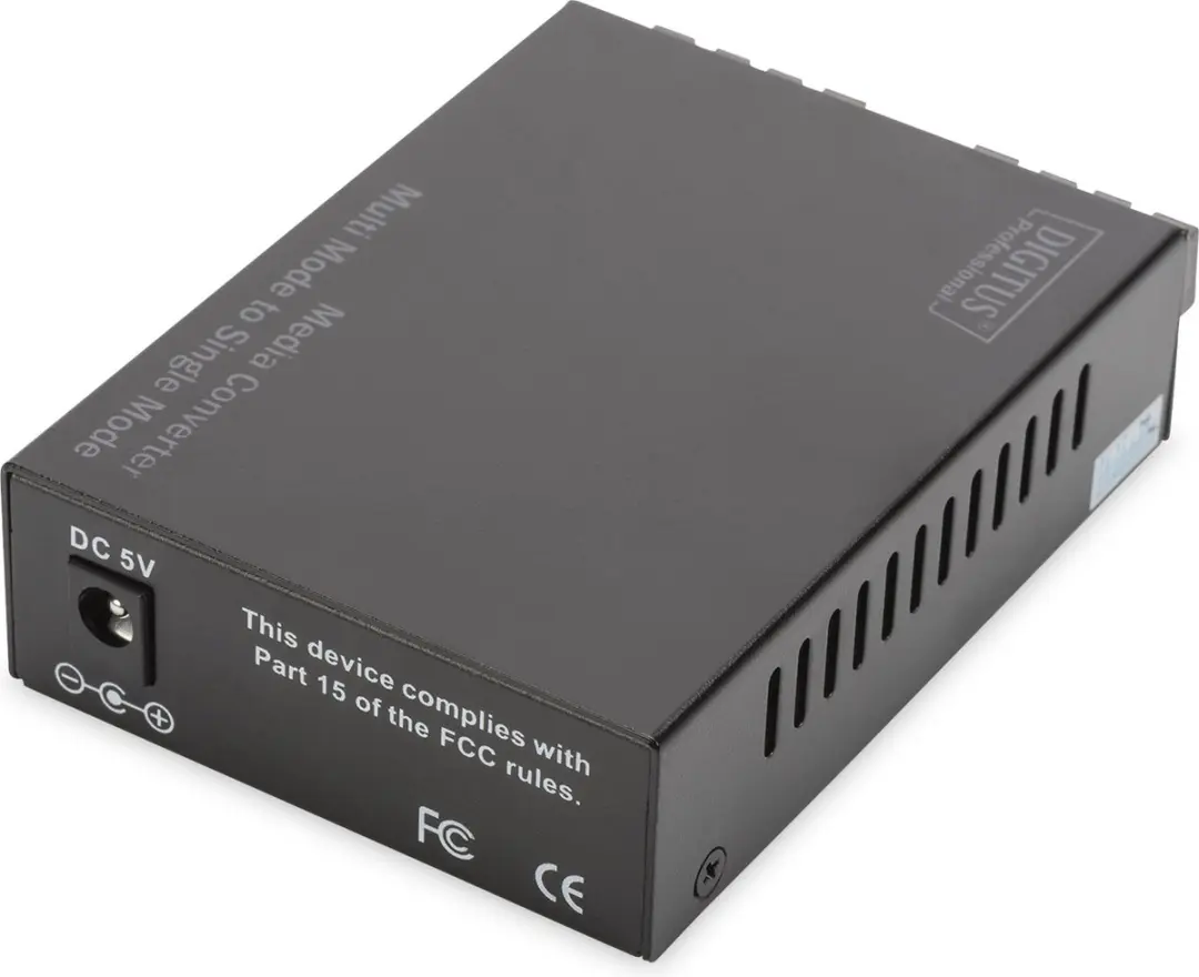 Digitus DN-82024 Media Converter SC/SC - Zwart