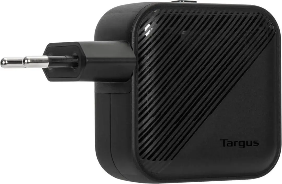 Targus APA803GL Wandoplader 65W - 2x USB-C - Zwart - afbeelding 5 van 6