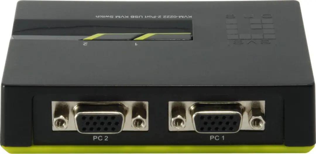 LevelOne KVM-0222 2-Port USB KVM Switch