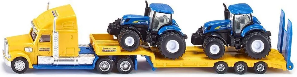 SIKU 1805 Vrachtwagen New Holland 1:87 - Geel/blauw