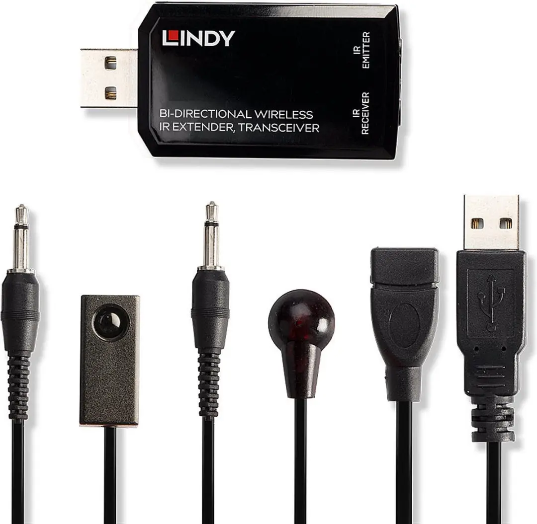 Lindy 38331 AV Extender - Zwart