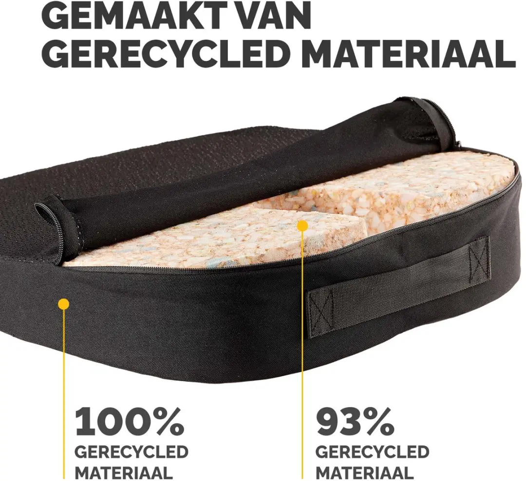 Fellowes Breyta Ergonomisch Zitkussen - Zwart