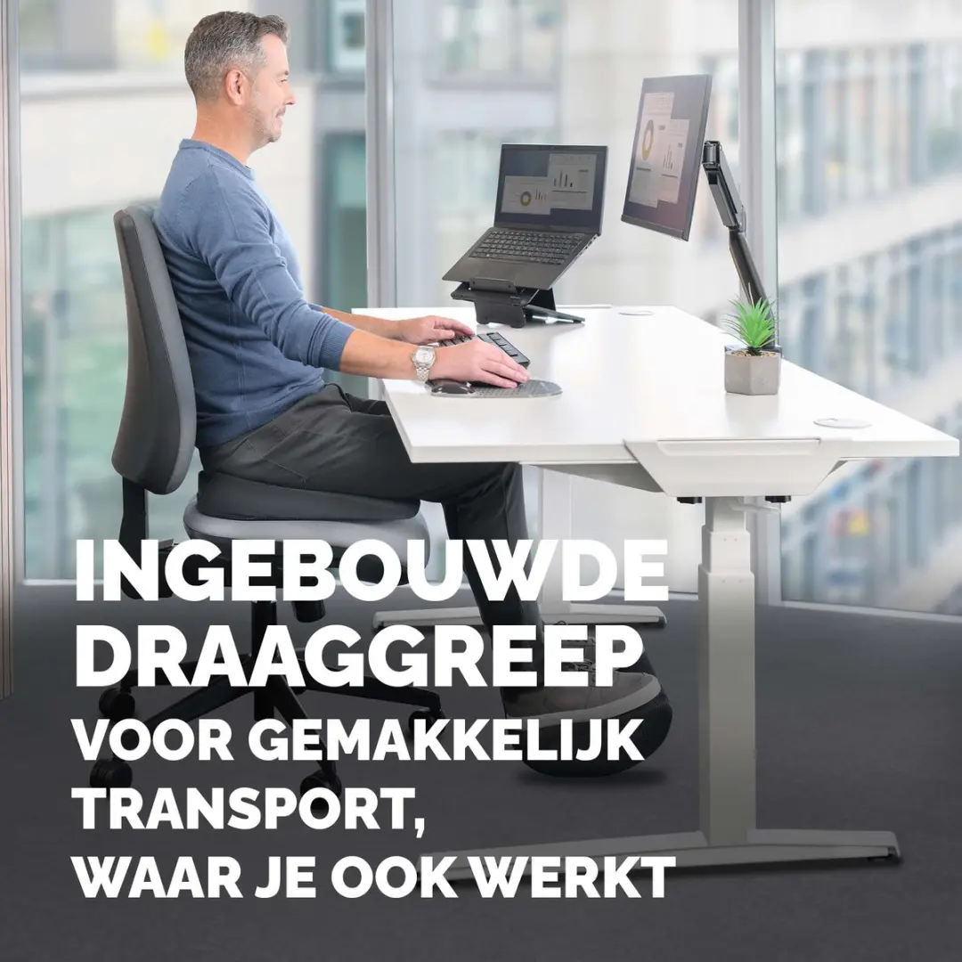 Fellowes Breyta Ergonomisch Zitkussen - Zwart