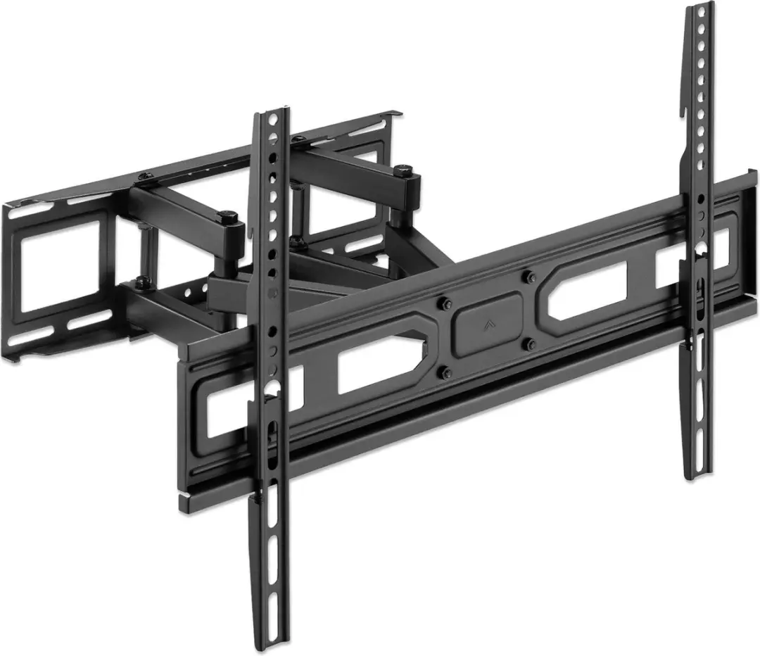 Manhattan TV-Wandhaltering 37-80cm Full Motion 70kg - Zwart - afbeelding 3 van 6