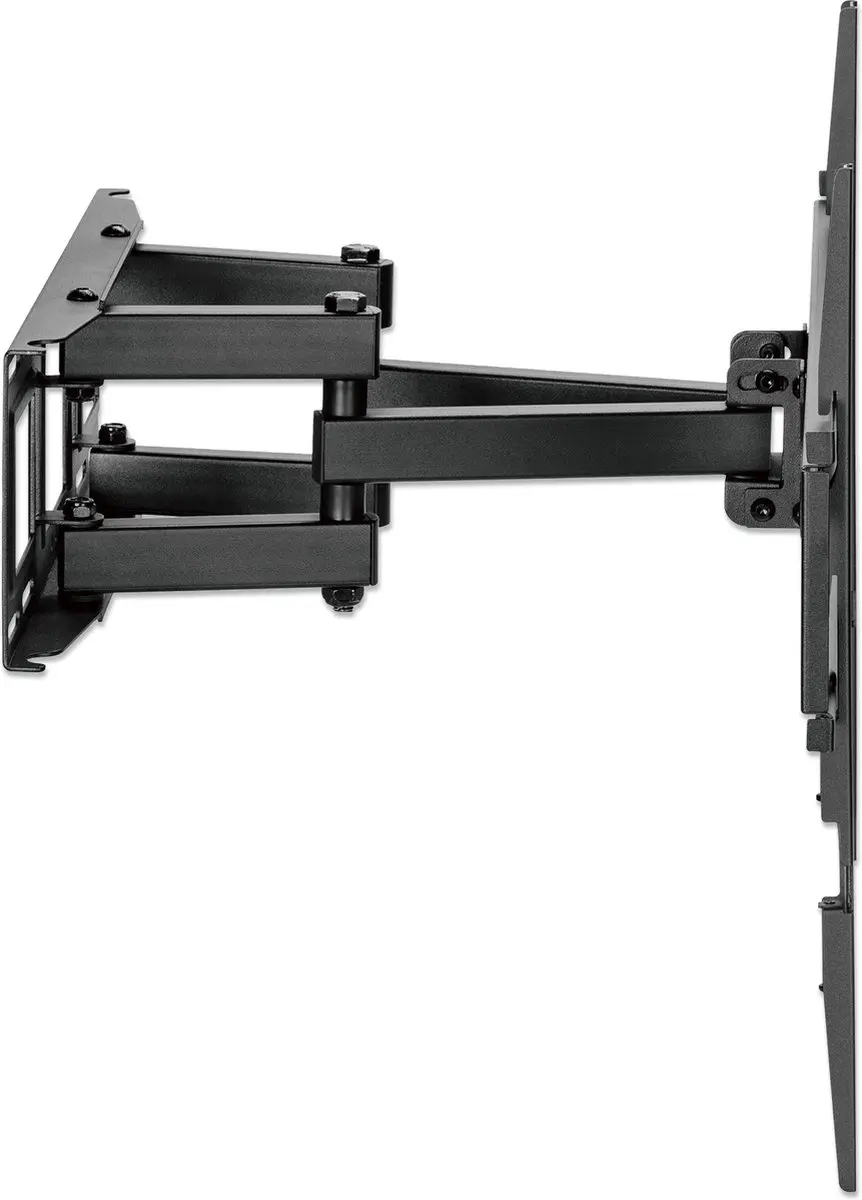 Manhattan TV-Wandhaltering 37-80cm Full Motion 70kg - Zwart - afbeelding 6 van 6