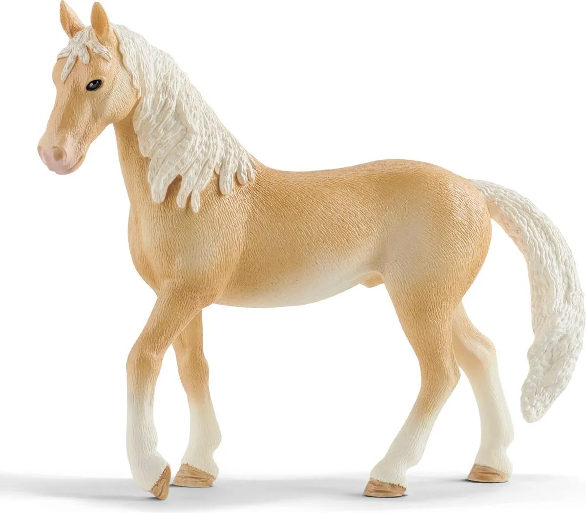 Schleich Akhal-Teke Hengst Speelfiguur 13911 - Beige/Wit