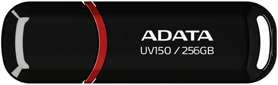 ADATA UV150 USB flash drive 256 GB USB Type-A 3.2 Gen 1 (3.1 Gen 1) Zwart