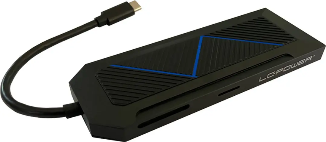 LC Power LC-HUB-C-MULTI-6-RGB USB Hub