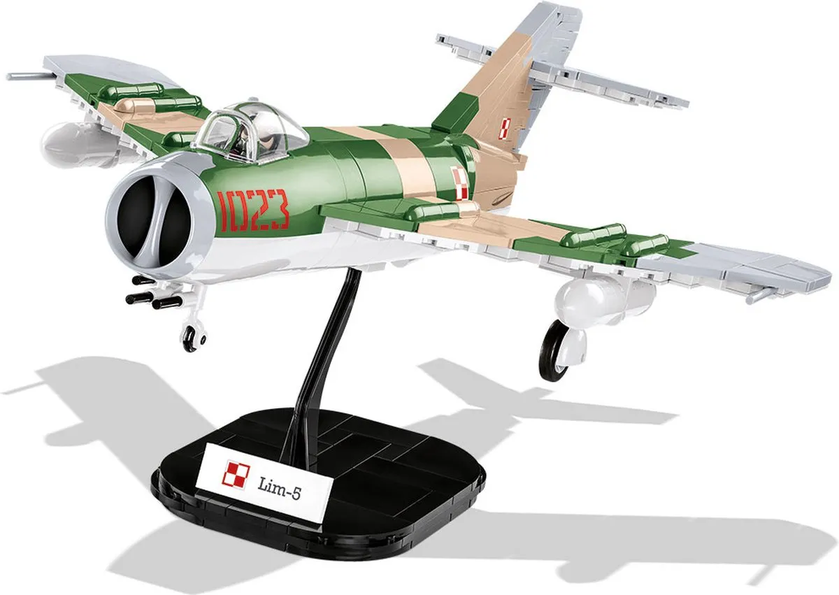 Cobi 5824 LIM-5 Polish Air Force 1959 - 575 Stuks - 1:32 - afbeelding 6 van 6