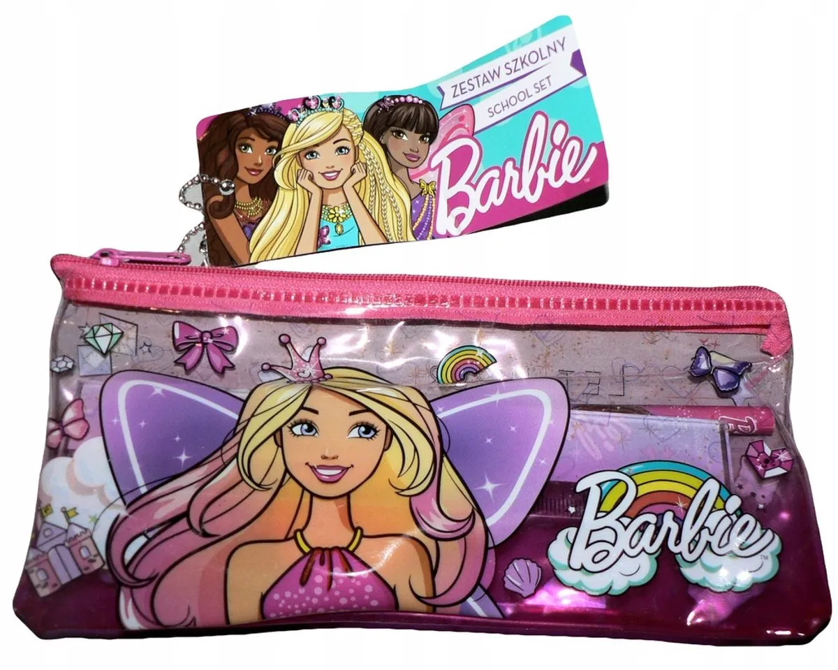 Barbie Penhouder Set - 4 Stuks Roze