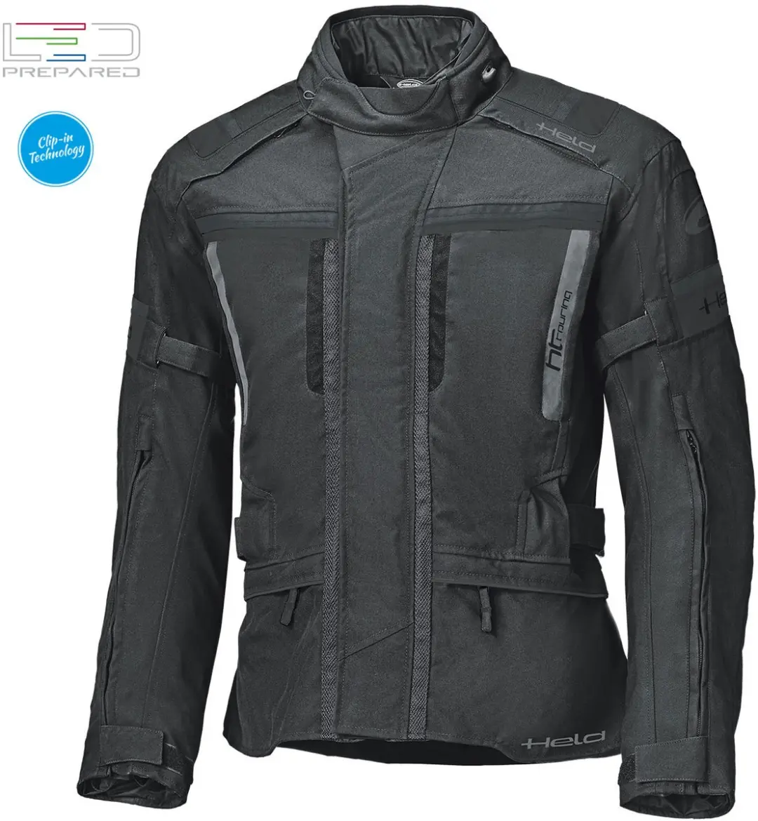 Held Tourino Top Zwart Waterdicht Textiele Motorjas