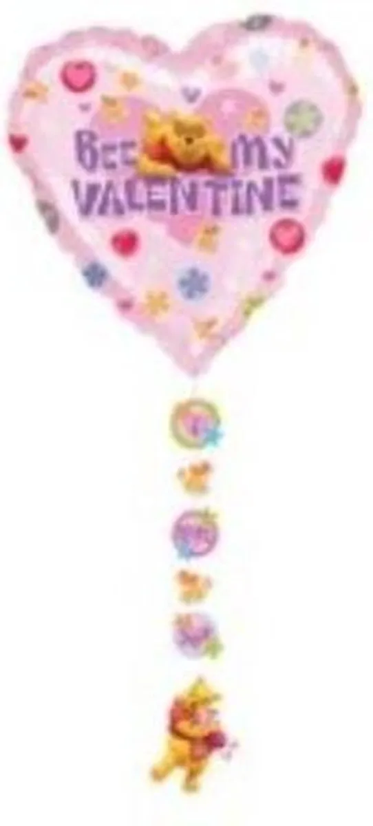 Disney Winnie de Poeh Folieballon Bee my Valentine