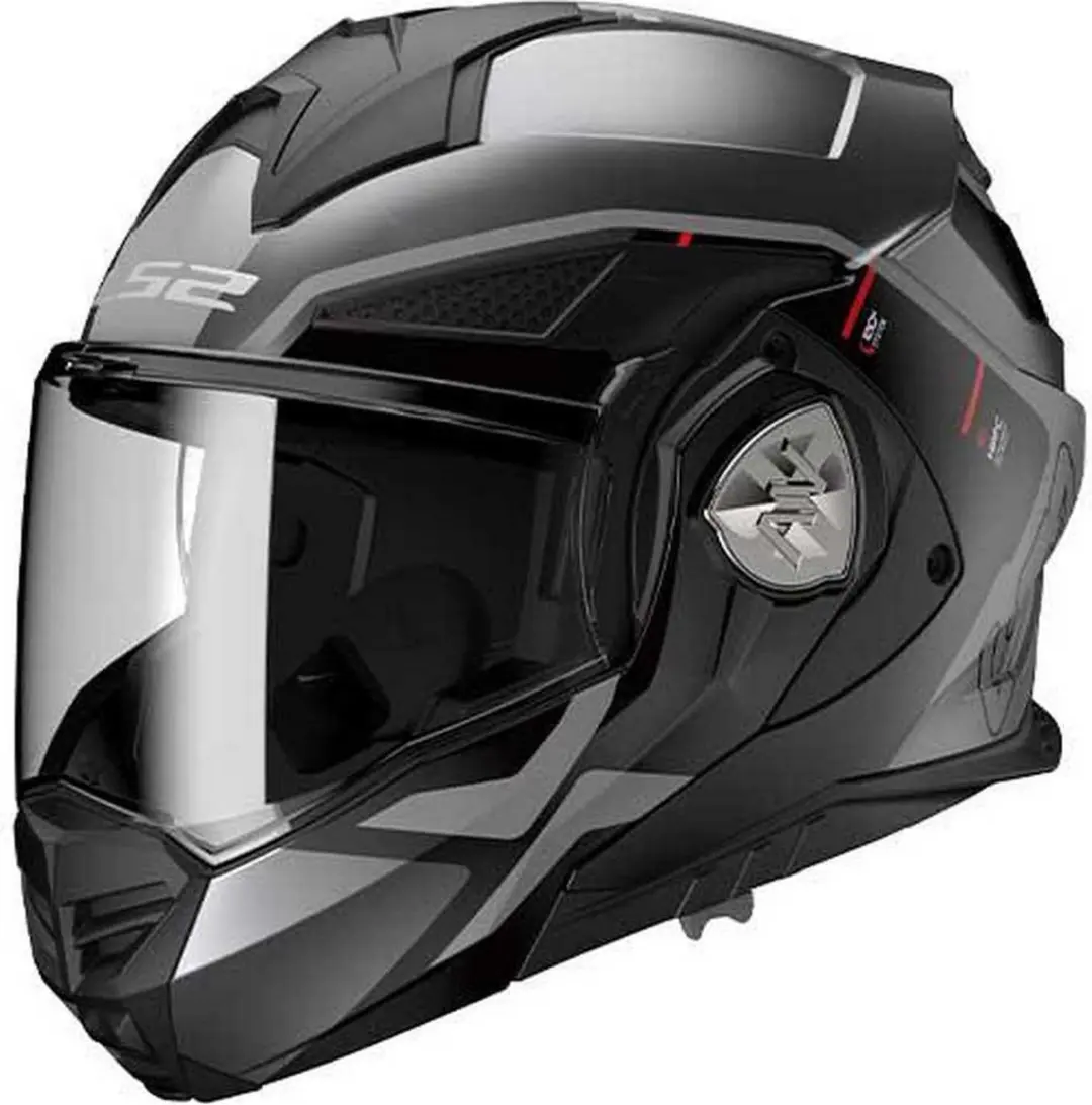 LS2 FF901 Advant X Metryk Mat Helm - XXXL - Grijs