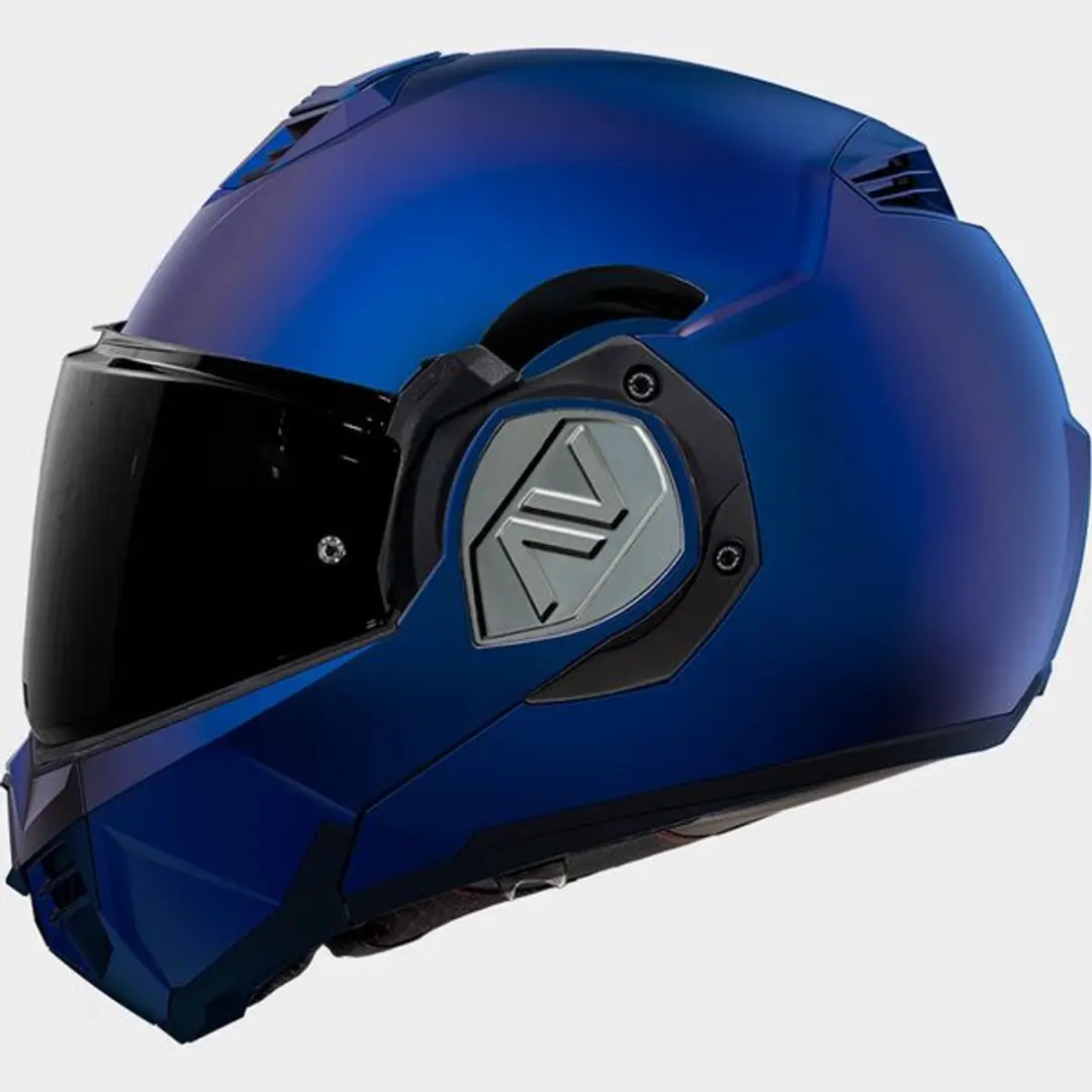 LS2 FF906 Advant Solid Mat Navy Systeemhelm - XS