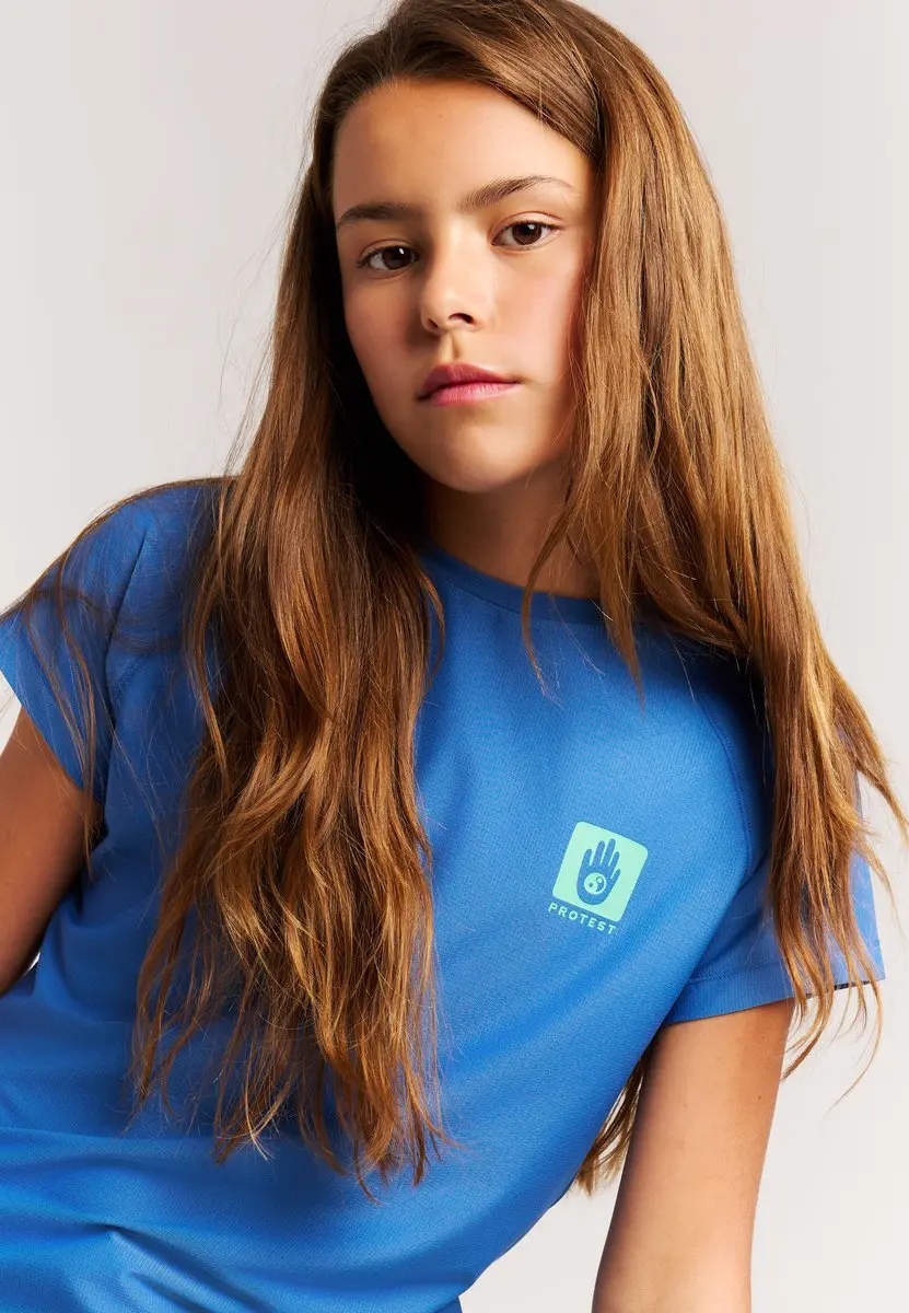 Protest PRTSherrys JR UV Shirt Meisjes 164 - Gladio Blue