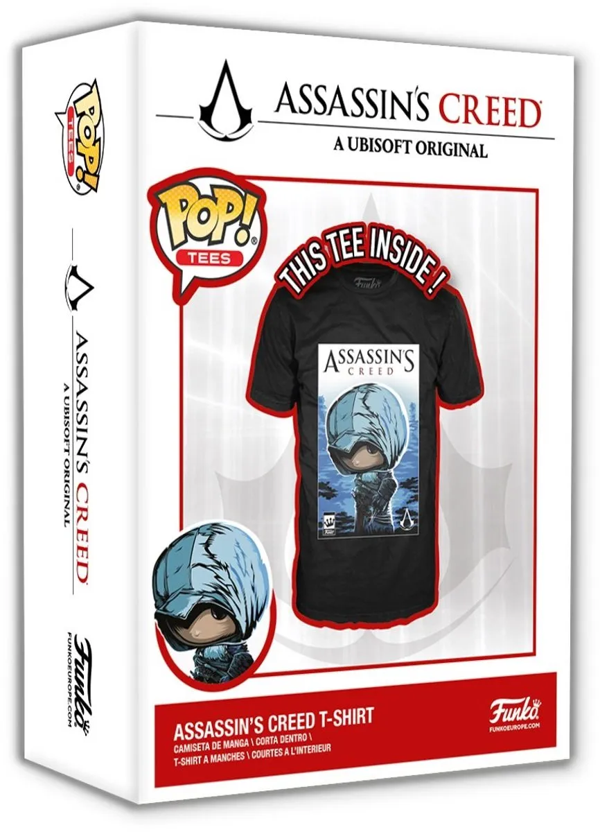 Funko Assassin's Creed Ezio Heren T-shirt L - Zwart - afbeelding 4 van 5
