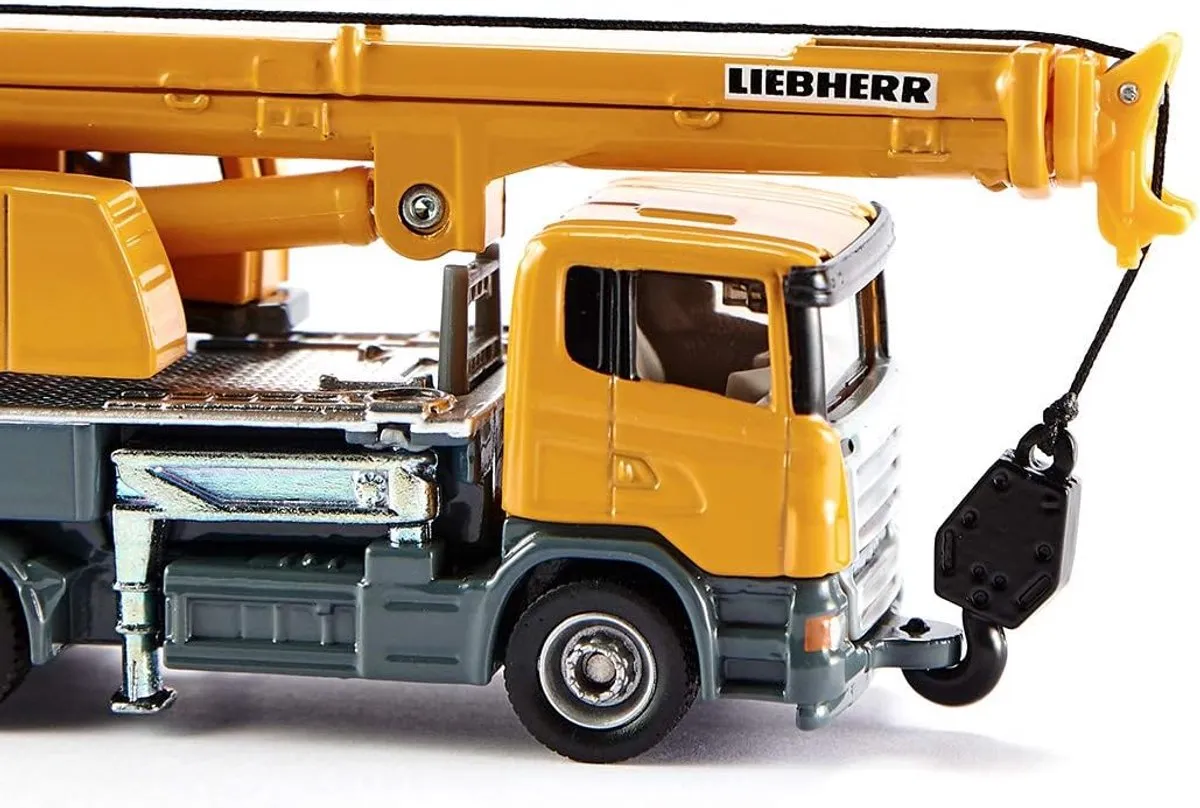 SIKU 1859 Liebherr Telescopische Kraanwagen - Geel