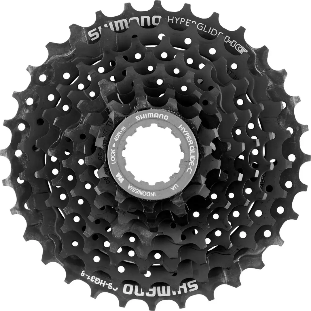 Shimano Altus HG31 8-speed Cassette 11-34T - Zwart