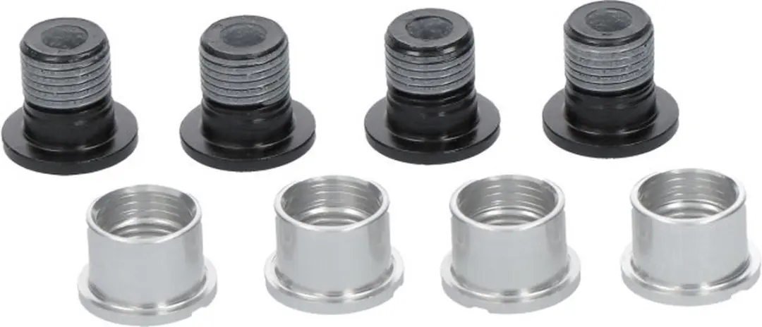 Shimano Deore FC-M6000 Bladboutset - 4 Stuks - Zilver