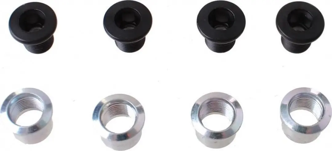 Shimano Deore FC-M6000 Bladboutset - 4 Stuks - Zilver