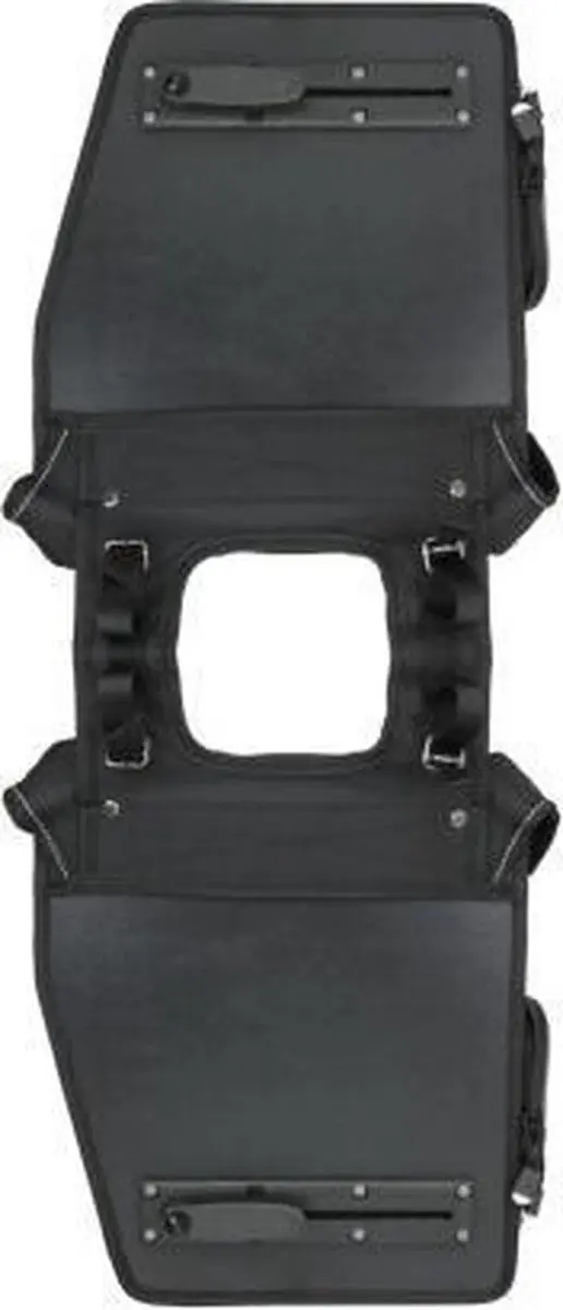Willex Bagagetas 24L - Dubbel - Zwart