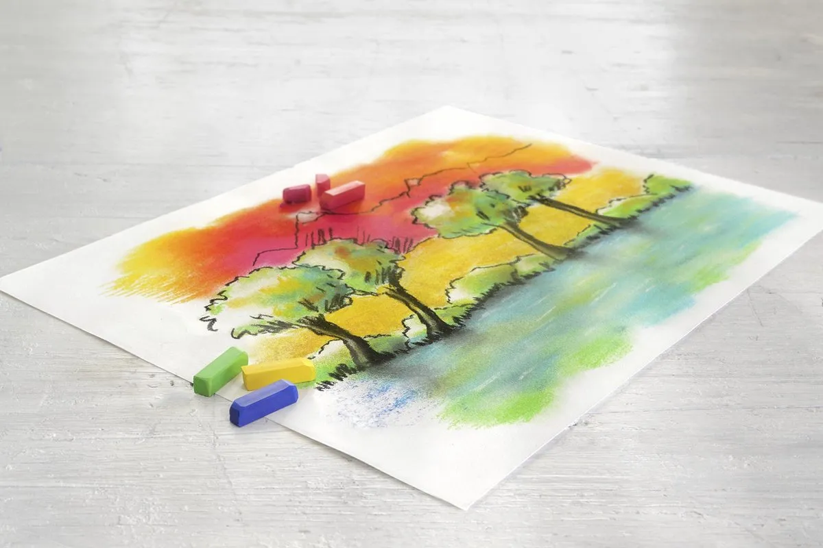 Faber-Castell Pastelkrijt Halve Lengte - 48 Stuks