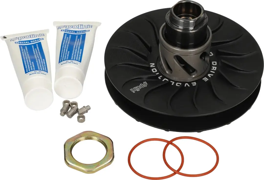 Polini Evolution P.R.E poulieset 134mm voor Piaggio 50cc 2 Takt