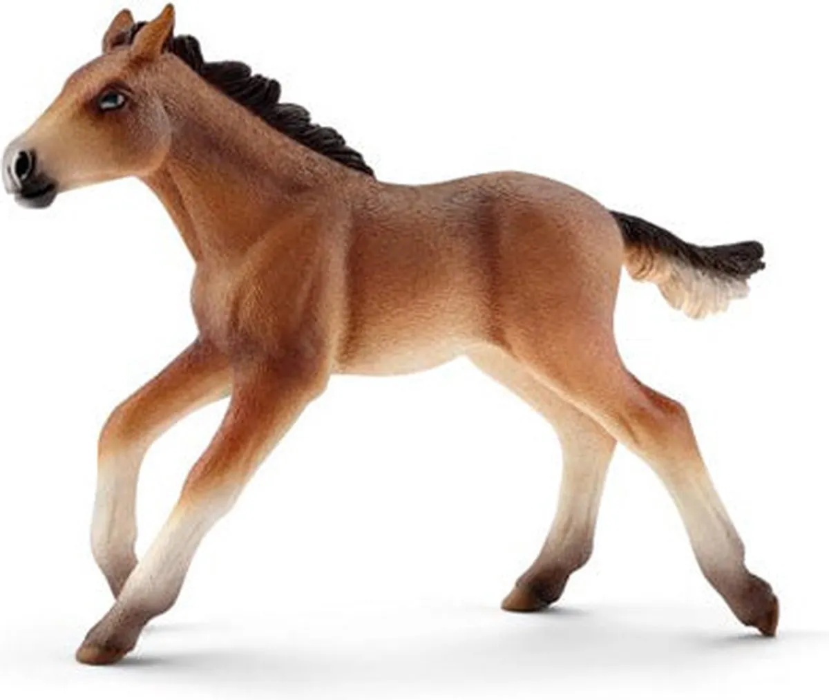 Schleich Farm World Mustang Veulen 10cm - Bruin