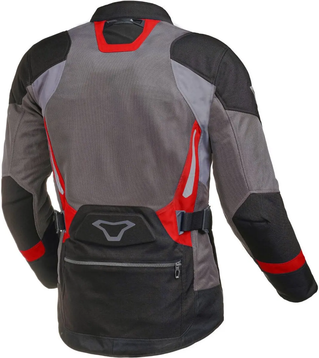 Macna Aerocon Motorfietsjas - Grijs/Zwart/Blauw M - afbeelding 4 van 6