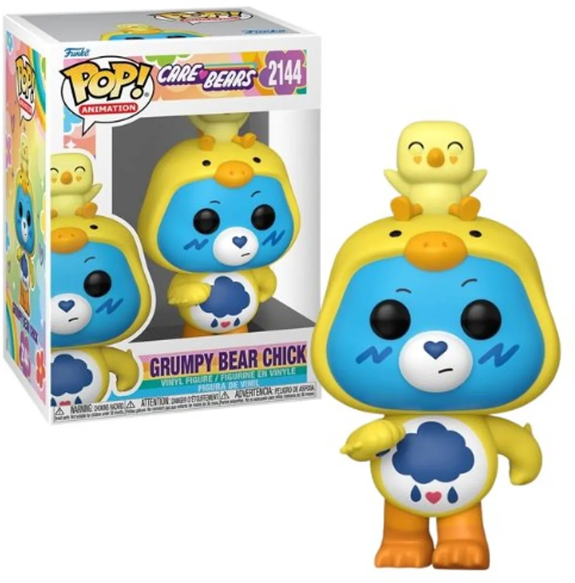 Funko Pop! Care Bears Grumpy Bear Chick #2144 - Multicolor