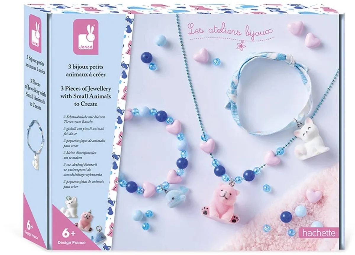 Janod Les Ateliers Bijoux Knutselset Dierensieraden