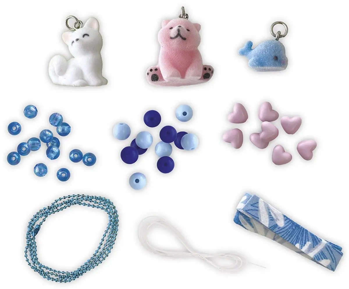 Janod Les Ateliers Bijoux Knutselset Dierensieraden - 3 Stuks - Multicolor
