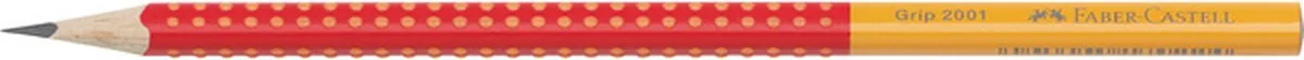 Faber-Castell Grip 2001 Potlood - Rood/Oranje