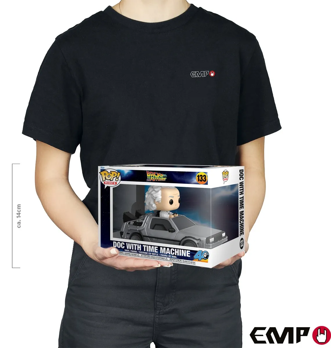 Funko Pop! Back to the Future Doc met Tijdmachine - 133