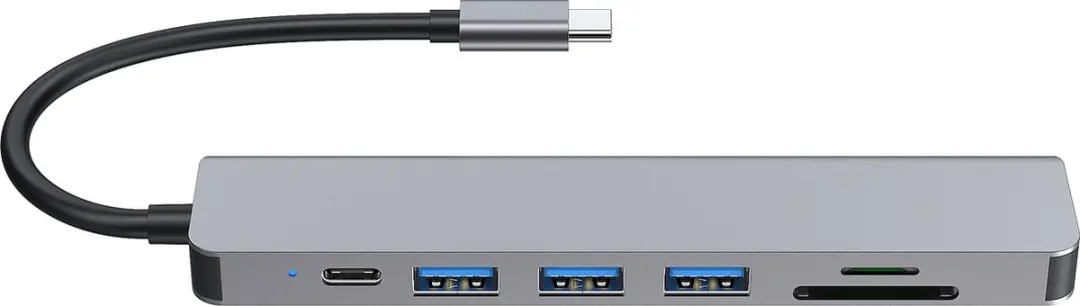 Equip 133494 USB-C Dock 7-in-1 - HDMI 4K - Zilver - afbeelding 4 van 6